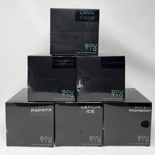 Boutiq Live Resin Carts
