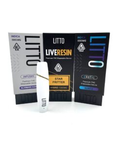 LITTO – Disposable – Blueberry Kush – 1G